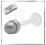 Labret 1,2/8 z PTFE + srebro