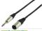 KABEL JACK 6.3 mm MONO WT - XLR GN 2 M. FV W-WA