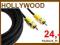 HOLLYWOOD PRO-VD5 - KANAŁOWY VIDEO 5 METRÓW RCA