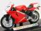CAGIVA MITO 125 MODEL 1:18 WELLY MOTOCYKL