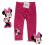 DISNEY CUDNE Legginsy MYSZKA MINNIE Leginsy 80