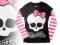 MONSTER HIGH Bluzka kameleon ćwieki 146cm