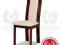 DORA KRZESŁO DREWNIANE TAPICEROWANE ELEGANCKIE