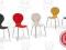 OGGI KRZESLA ROZNE KOLORY DREWNIANE KAWIARNIANE