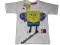 SPONGE BOB t-shirt bluzka licencja biała 104/110