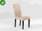 Krzesło drewniane LUIGI drewno lite eco skóra