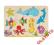 Puzzle z uchwytami PODWODNY ŚWIAT  ! GOKI