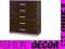 Komoda MAXIM 5 szuflad komody FASHIONDECOR