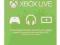 MICROSOFT PDSN Xbox live gold 3m 52K-00141
