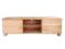 KOMODA RTV DĘBOWA, 215X45X65cm, OLEJ, MEBLE DĘBOWE