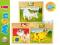 Playme Drewniane PUZZLE ZWIERZĘTA 12el. 2046
