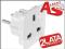 PRZEJŚCIÓWKA ADAPTER gniazdo ANGLIA wtyk POLSKA