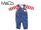 Ogrodniczki + T-Shirt M&amp;Co. 6-9m-cy Sympatika