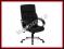 Elegancki fotel biurowy Q-075 czarny Q075 ecoskóra