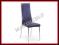 Eleganckie Krzesło metalowe K86 fiolet K-86 stal