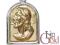 SREBRNY MEDALIK Z POZŁACANYM JEZUSEM -SKLEP LgD 24