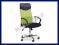 Fotel biurowy VIRE zielony tkanina membra HALMAR