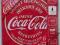 ZESTAW PODKŁADEK COCA - COLA - KOMPLET 6 szt ZESTAW PODKŁADEK COCA - COLA - KOMPLET 6 szt