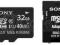 Sony MicroSDHC 32GB SR-32UYA 40MB/s UHS-I class 10