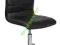 FOTEL OBROTOWY Q088 FOTELE BIURKO KRZESŁO CZARNY
