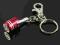 BRELOK, BRYLOK DO KLUCZY CZERWONY TŁOK UŚMIECH HIT