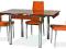 STÓŁ SZKLANY GD-082 ORANGE ROZKŁADANY STOŁY SALON