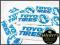 TOYO TIRES BLUE STICKERS NAKLEJKI PLOTEROWE 12cm