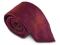 Włoski Krawat z Kaszmiru Ciemna Czerwień Burgund