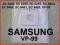 WOREK WORKI ODKURZACZA SAMSUNG VP 99 SC 5490