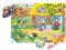Puzzle z uchwytami PODWÓJNE obrazki FARMA ! GOKI