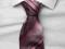 RÓŻOWY W PASKI przepiękny krawat krawaty WP