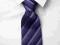 C&amp;A FIOLETOWY idealny krawat jedwabny WP