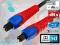 Kabel przewód optyczny BLUE RED 1,5m SUPER CENA