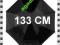 133 CM DUŻY PARASOL CZARNY ŚLUB CZARNA PARASOLKA