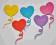 BALONIKI balon balony Urodziny SCRAPKI mix kol
