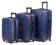 Zestaw walizek podróżnych Antigua Niebieski