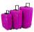 Zestaw walizek SiestaDesign Rodos Rodos Różowy