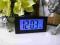 ZEGAR BUDZIK SENSOR ZMIERZCHU LCD TERMOMETR LIGHT