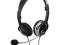 Słuchawki STEREO z mikrofonem Skype Tlen GG VOIP