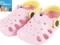Klapki na basen sandały buty basenowe wodne róż 20