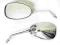 LUSTERKA UNIWERSALNE KOMPLET CHROM OWAL M10