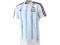 Koszulka bawełniana ADIDAS ARGENTYNA MESSI 10 152