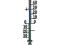 TERMOMETR ZEWNĘTRZNY Z METALU ŁATWY ODCZYT