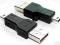 Adapter przejściówka USB 5 męski A na mini B mp3
