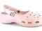 Dziecięce Klapki Firmy Crocs Różowe  CDY 3/5 35
