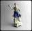 DUŻA PORCELANOWA SYGNOWANA FIGURA FIGURKA