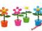 Poruszający się kwiatek Flower power