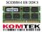 Nowa pamięć sodimm 4GB DDR3 1333 INTEGRAL laptop