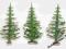 Drzewka na makietę / 3 X Choinka 100mm