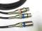 SHELLER kabel   XLRmęski /2 x XLRżeński    3m